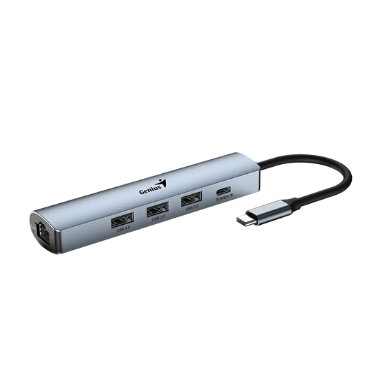 Genius Hub USB UH-545, 4 porte - Figura 2