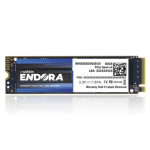 Mushkin SSD M.2 500GB 2280 PCIe Gen4 x4 NVMe 1.4 Endora