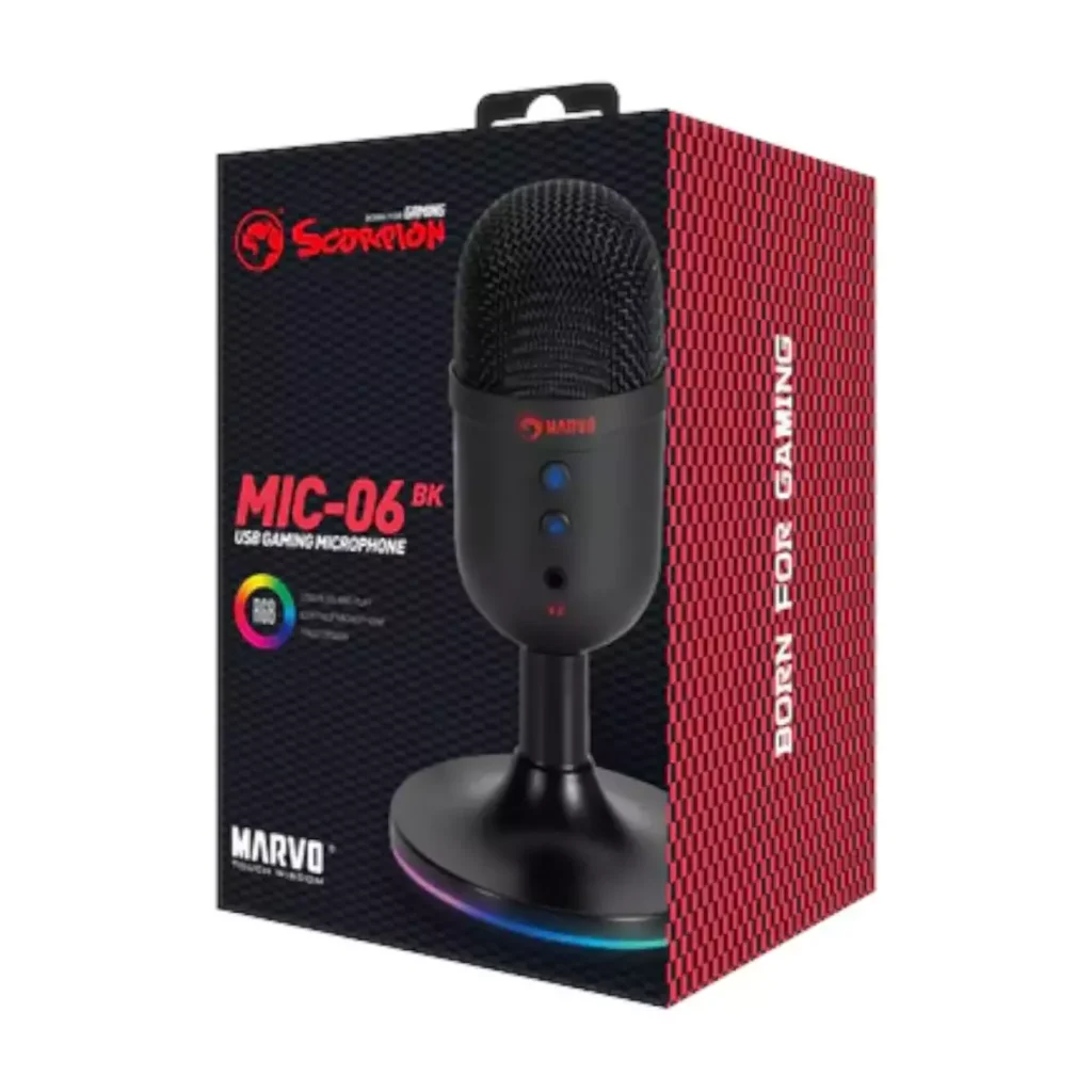 Mikrofon MARVO MIC-06 BK