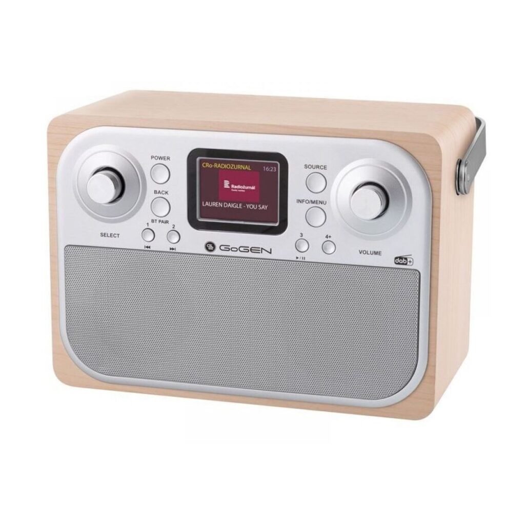 Radio Digjitale me DAB+, FM, Bluetooth dhe Alarm GOGEN GOGDAB700BTCS