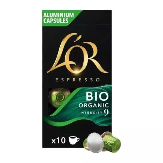 Kapsula Kafeje L'OR Bio, 10 cope