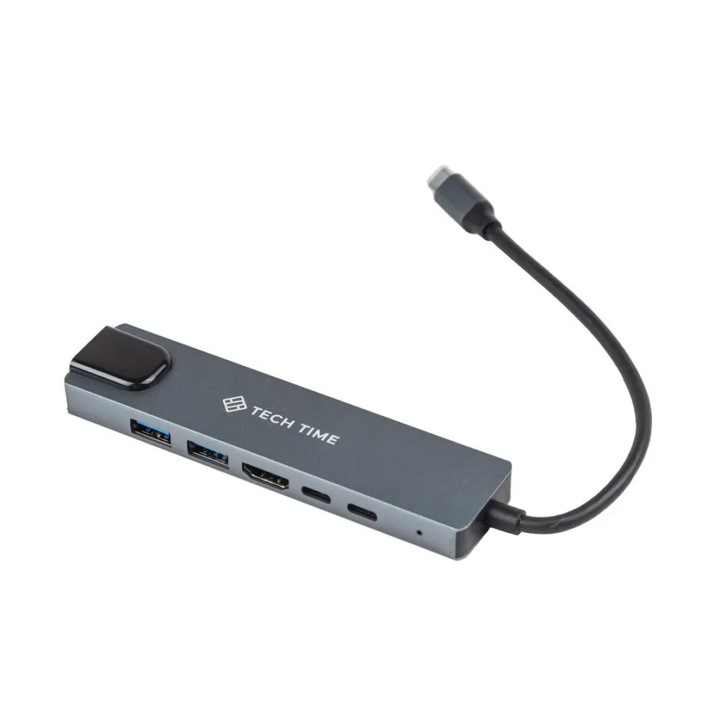 TYPE-C TO HDMI 6IN1 - Tech Time TT24003