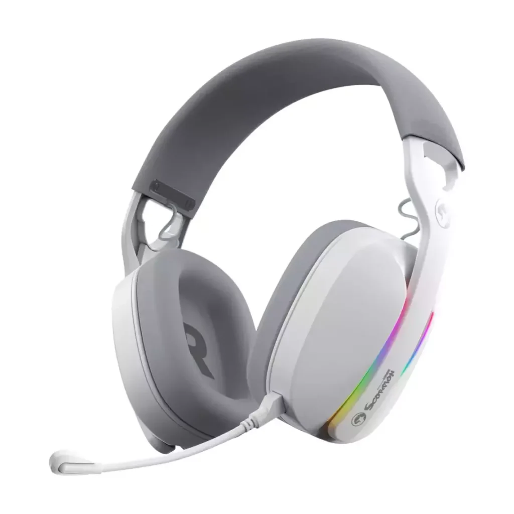 Kufje Me Kabell MARVO HG9086 WH