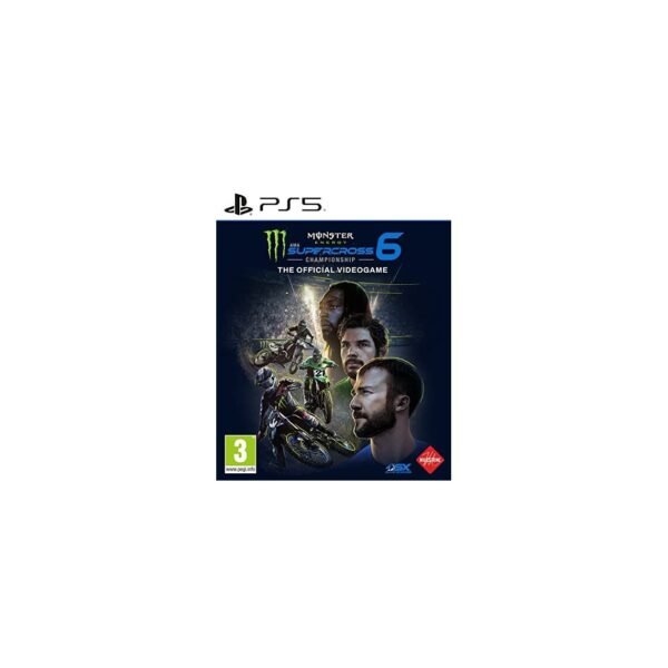Monster Energy: Supercross 6 - The Official Videogame Disk Version PS5