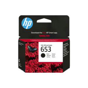 Ngjyrë pinteri HP 653 Ink Cartridge, e zezë