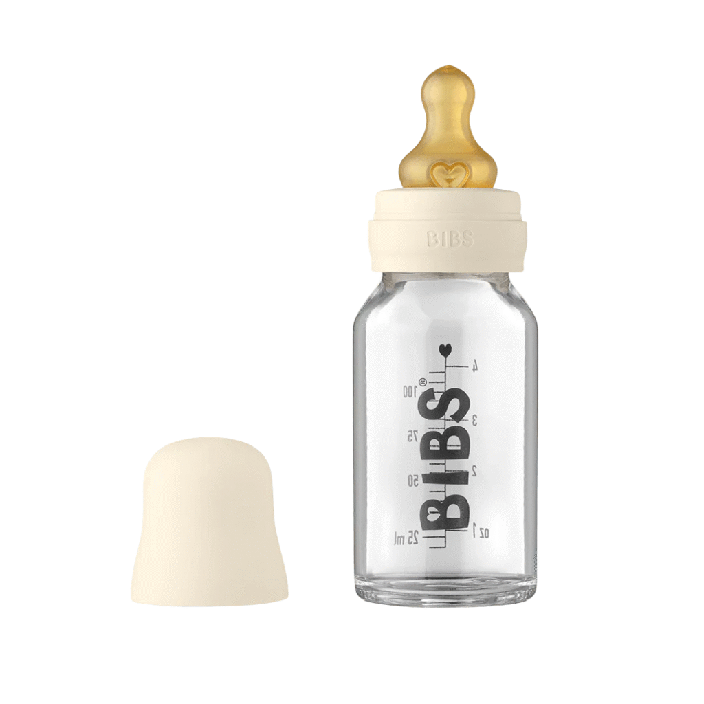 Shishe prej qelqi BIBS Bottle Set 110ml