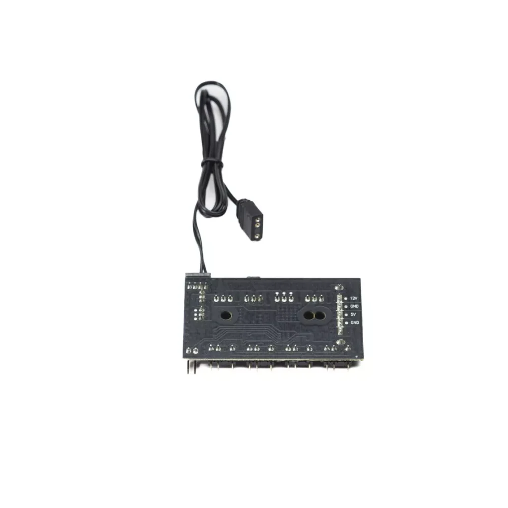 Hub 4 porte 3pin 5v *Header ARGB 3pin+Molex SAMA ARGB hub-A