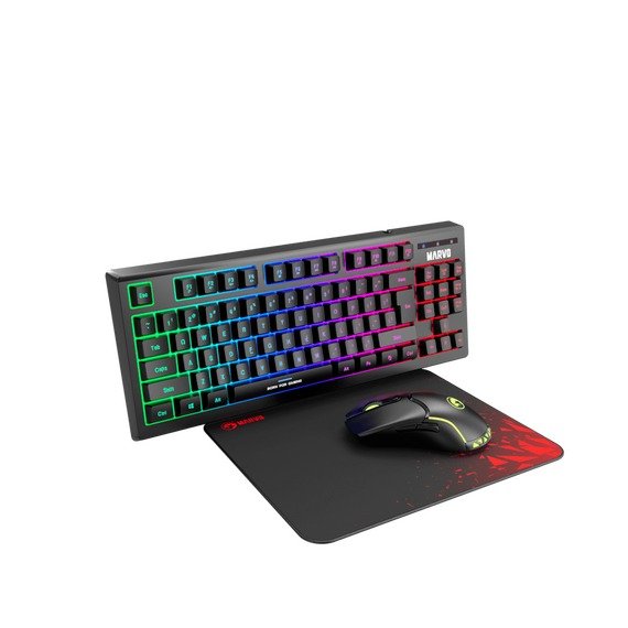 Set - Tastiere, Maus + Mauspad MARVO CM310 EN
