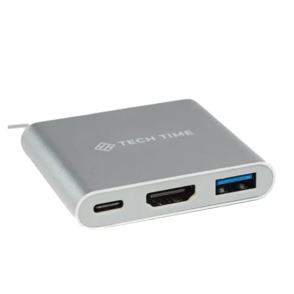Hub Type-C To Hdmi 3in1 TECH TIME TT24001