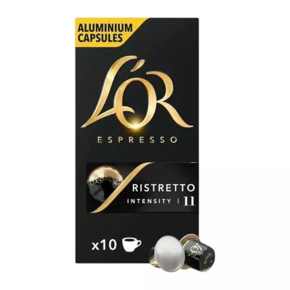 Kapsula Kafeje L'OR Ristretto, 10 cope
