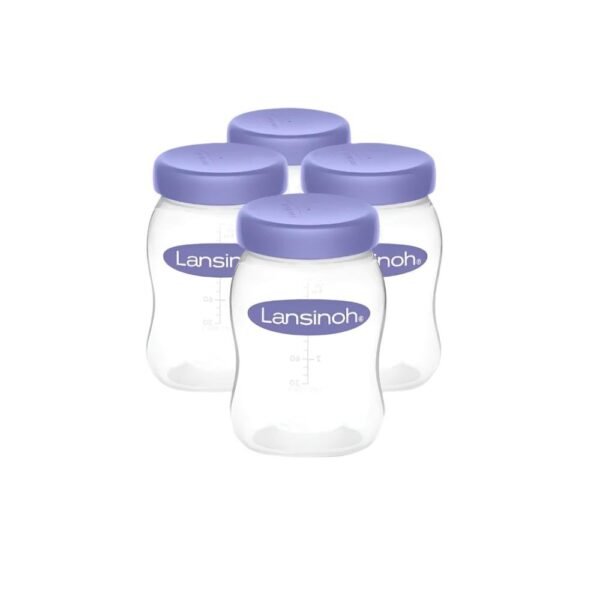 Shishe per ruajtjen e qumeshtit (Set 4pcs 160ml) - Lansinoh