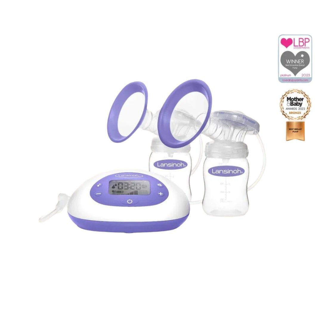 Pompa e Dyfishte e gjirit elektrike 2ne1 - Lansinoh