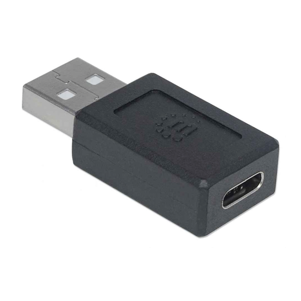 Adapter Manhattan USB 2.0, Type-C në Type-A, 354653