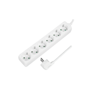 Kabllo vazhduese LogiLink Socket Outlet 6-Way + Switch