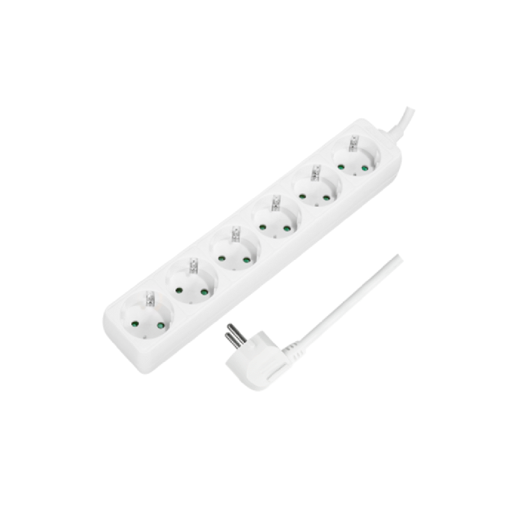 Kabllo vazhduese LogiLink Outlet Strip, 6 Priza Sigurie