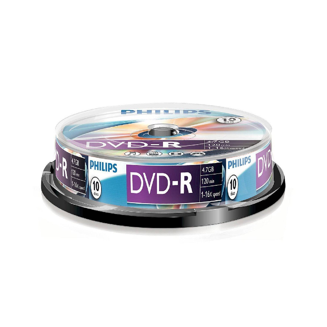Philips DVD-R 4,7GB 16x SP (10)