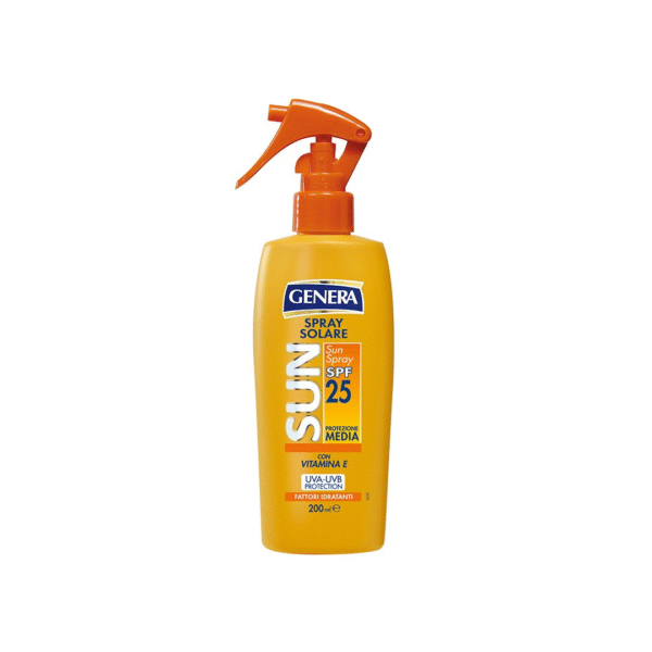 Sprej mbrojtës ndaj diellit GENERA SUN SPF 25, 200ml