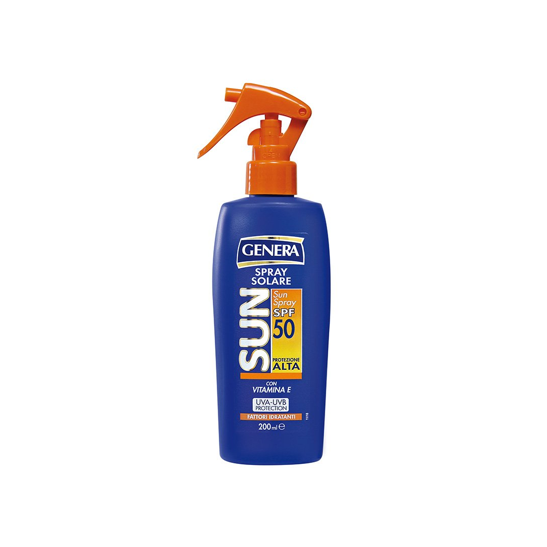 Sprej mbrojtës nga dielli GENERA SUN SPF 50,200 ml