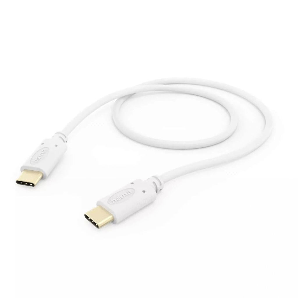 Kabllo Hama, USB-C – USB-C, 1.5 m, e bardhë  201704