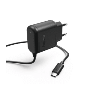 Karikues Hama per Smartphone, USB-C, 3 A, zezë, 1m 173617