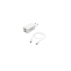 Karikues Hama Fast Charge+Kabllo 1m, 35W, I bardhë 125116