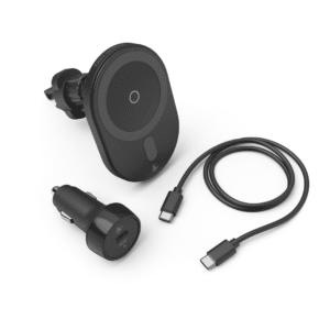 Karikues Hama wireless për celular në makinë Turbo Fast Charge, 15W, zezë 187268