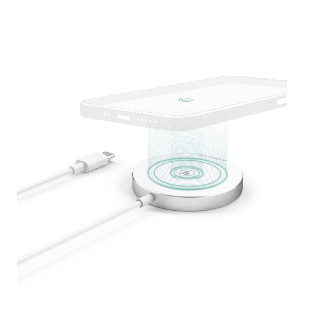 Karikues Hama Wireless Turbo Fast Charge “MagCharge FC15”, 15W, e bardhë 187264