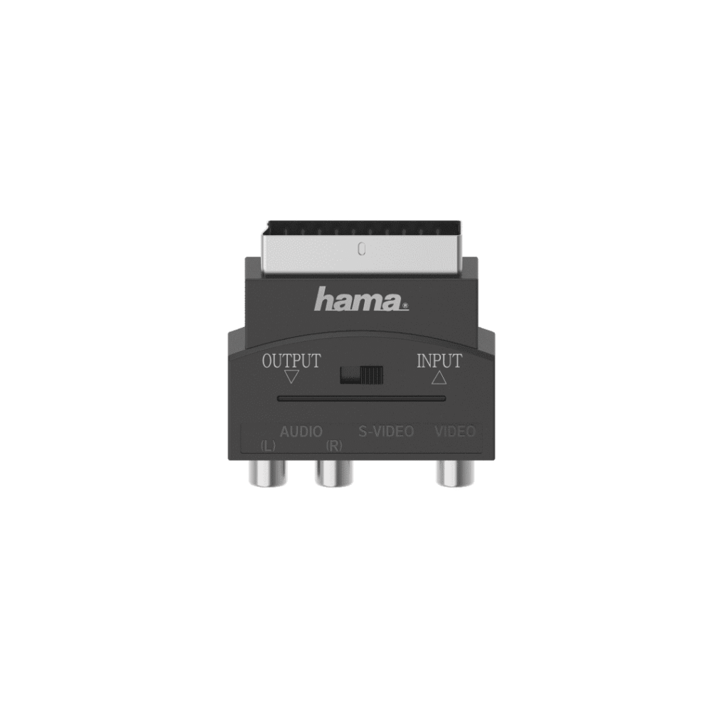 Adapter Hama Video, S-VHS, RCA, Skart, i zi