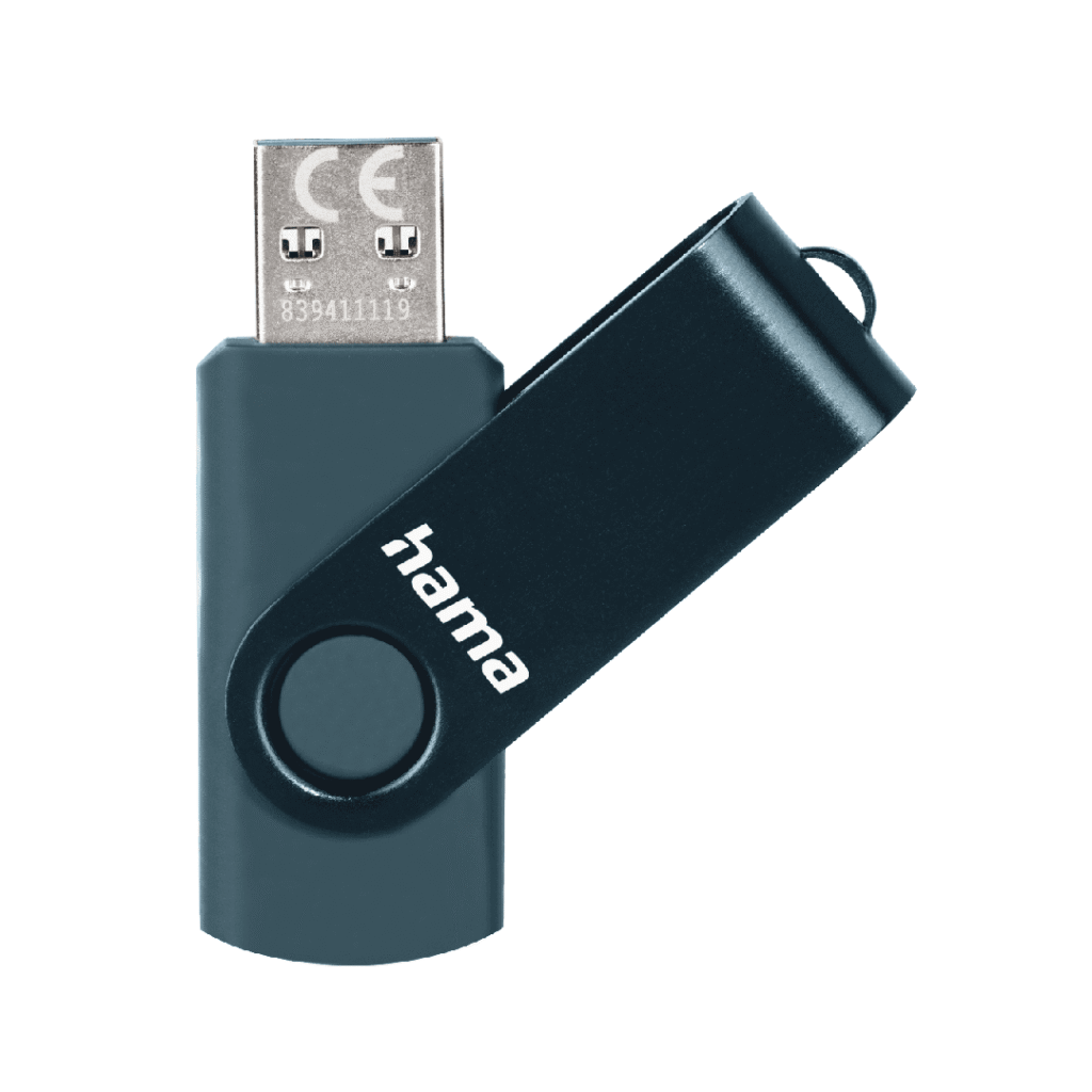 USB Hama “Rotate”, 3.0, 256GB, 90MB/s, kaltër e errët 182466
