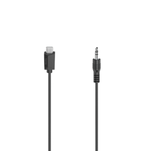 Kabllo audio Hama, USB-C – 3,5 mm, stereo, 0,75 m 200729