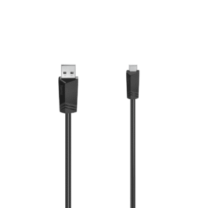 Kabllo Hama Mini USB 2.0, 480 Mbit/s, 1.50m, 200606