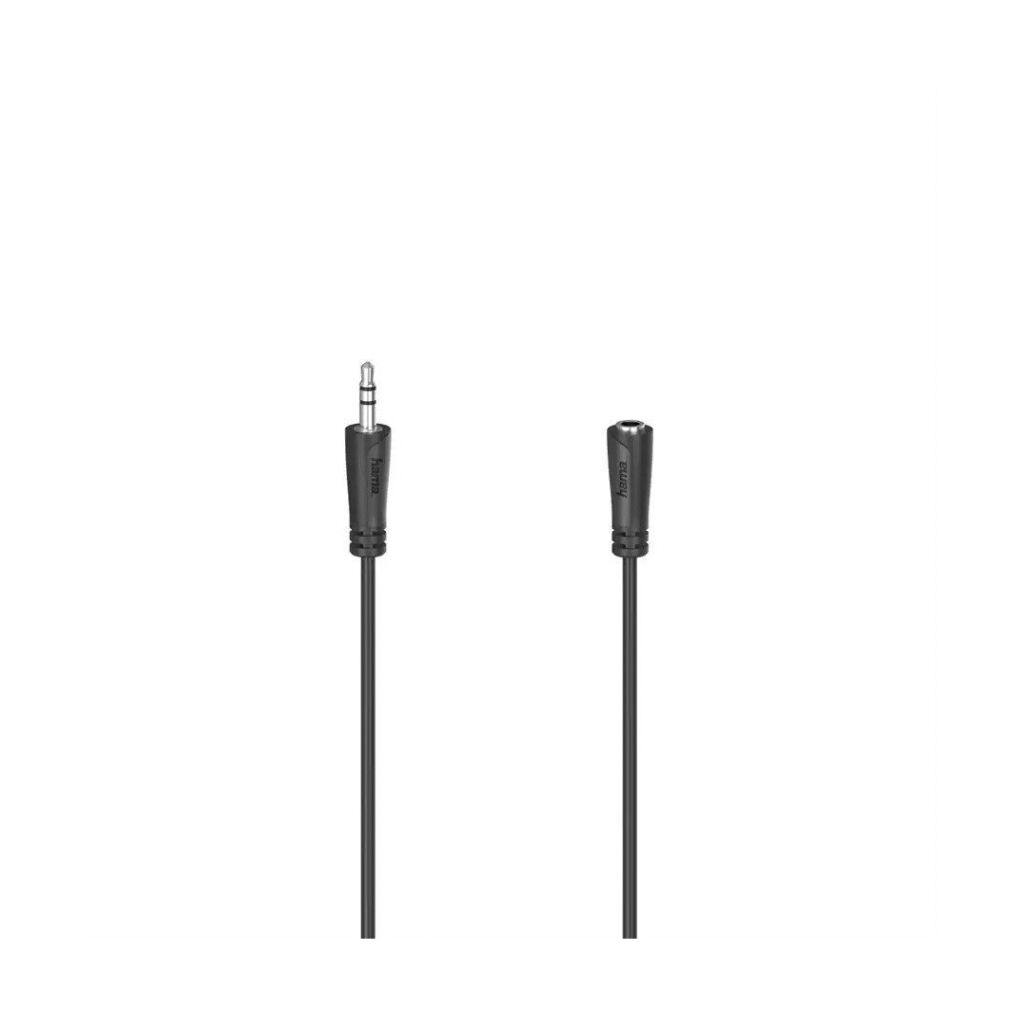 Kabllo Hama audio vazhdues, 3.5 mm adapter, stereo, 5m 205121