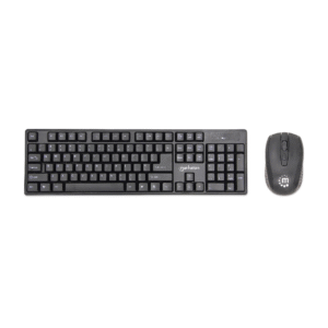 Set tastierë+maus Manhattan 178990, wireless, e zezë