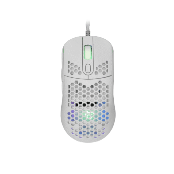 Maus Gaming White Shark, Galahad, GM-5007, 6.400 DPI, RGB