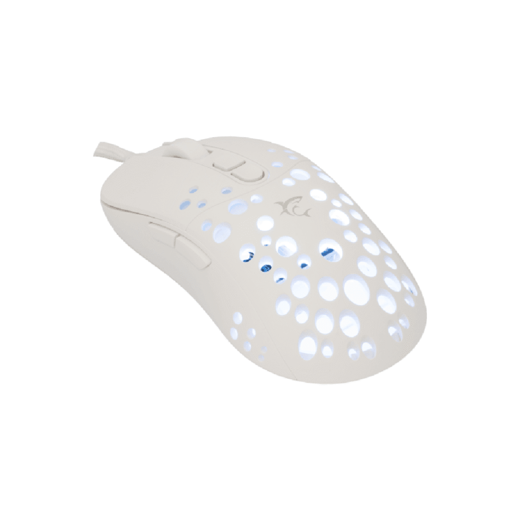 Maus Gaming White Shark, Tristan, GM-9004 ,12.800DPI, RGB