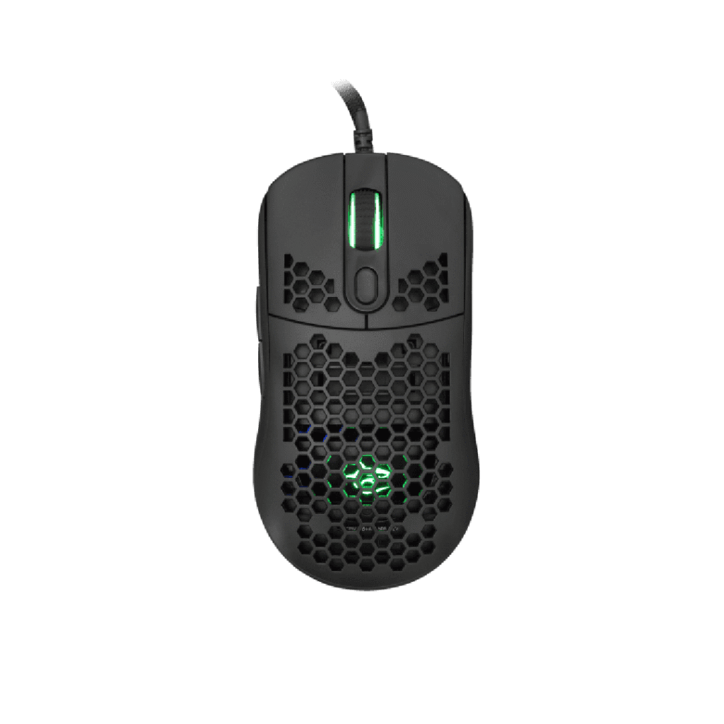 Maus Gaming White Shark, Galahad, GM-5007, 6.400 DPI, RGB
