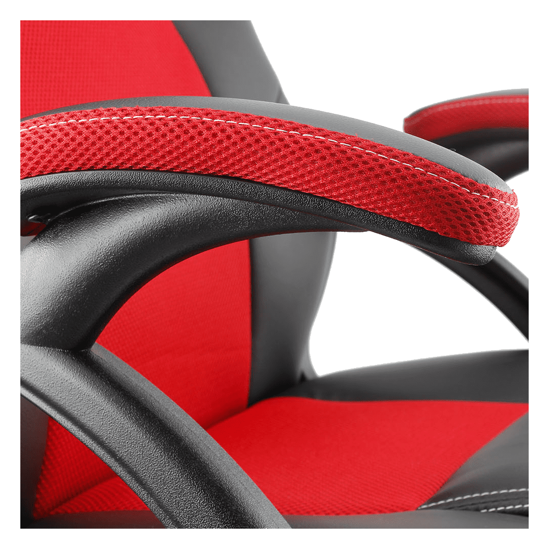 Karrige Gaming White Shark Gaming Kings Throne, Kuq/Zi - Figura 2