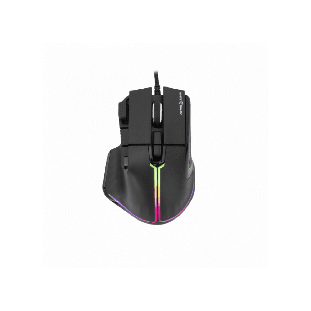 Maus Gaming White Shark, Marrok , GM-9006, 12000DPI, RGB