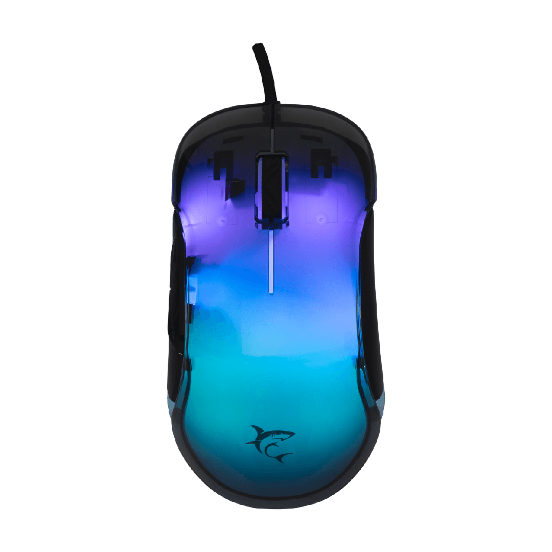 Maus Gaming White Shark, GM-5017 Mordred, 12800dpi, I zi