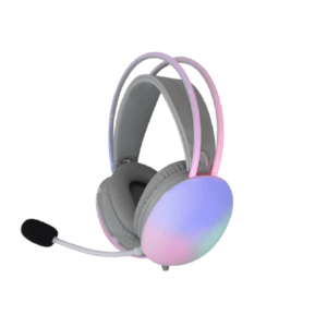 Kufje Gaming White Shark GH-2342 Firefly, RGB TË BARDHA