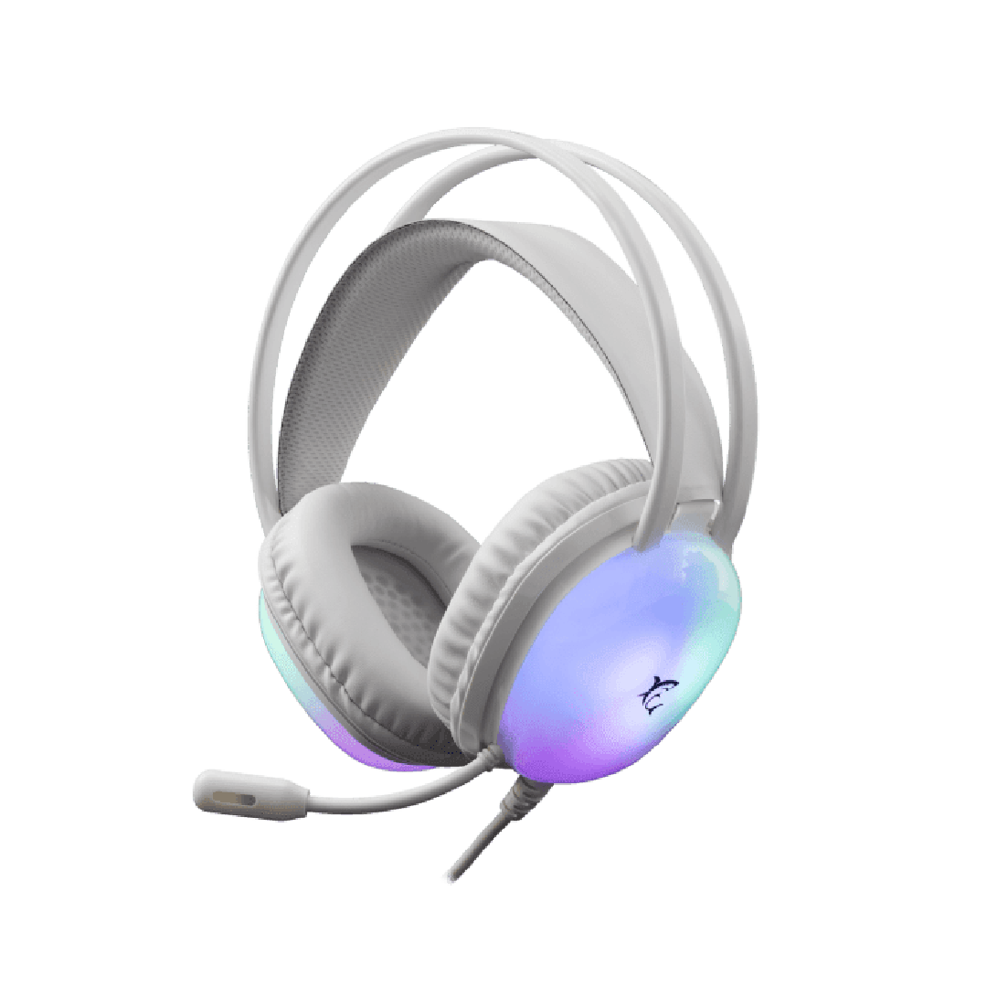 Kufje Gaming White Shark Peacock, PC, PS4/5, XBOX, MAC, të bardha