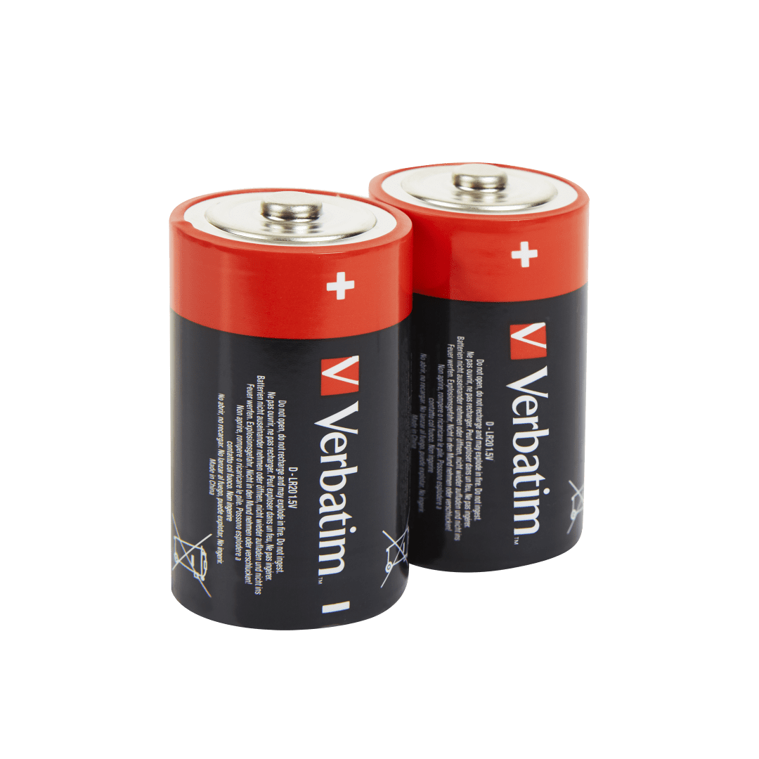 Bateri D Verbatim Premium Alkaline 1.5V - Figura 2