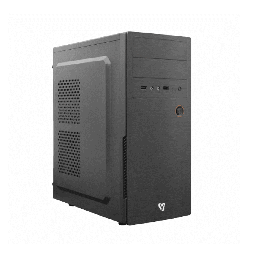 Kasë për PC Sbox ATX MidTower PCC-180, e zezë