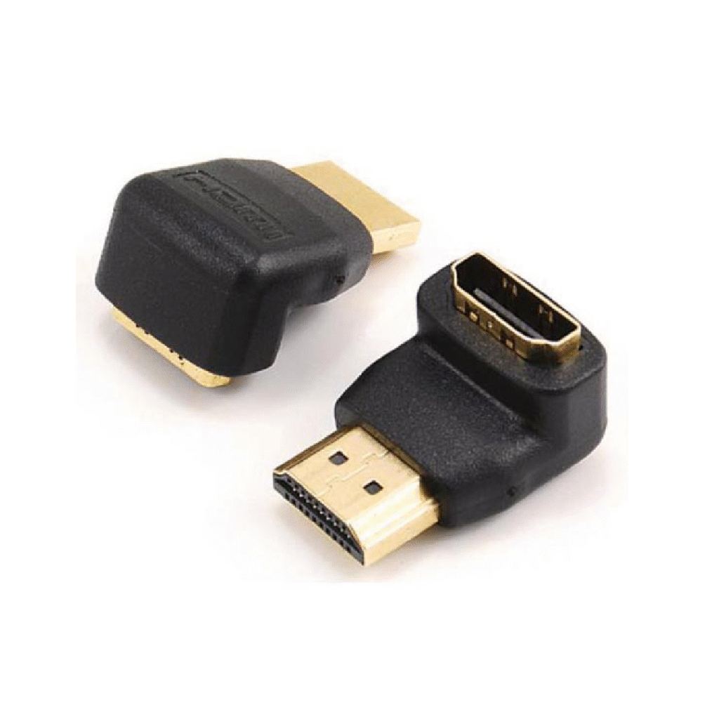 Adapter HDMI M/F 90° SBOX
