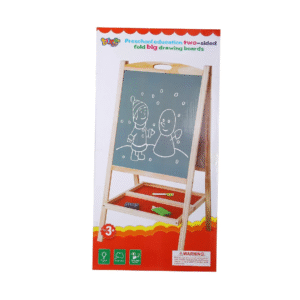 Lodër Druri për Fëmijë – Tabelë Vizatimi Dyansore JT-001-69