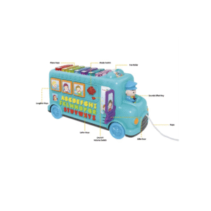 Loder mësimore Autobus Multifunksional për Fëmijë – Modeli 6669