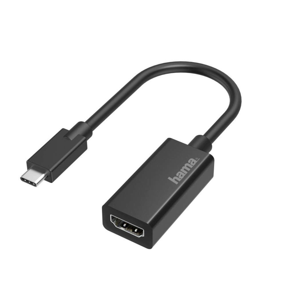 Konvertues Hama Video Adapter, USB-C Plug – HDMI™,Ultra-HD 4K, zezë 4K200315