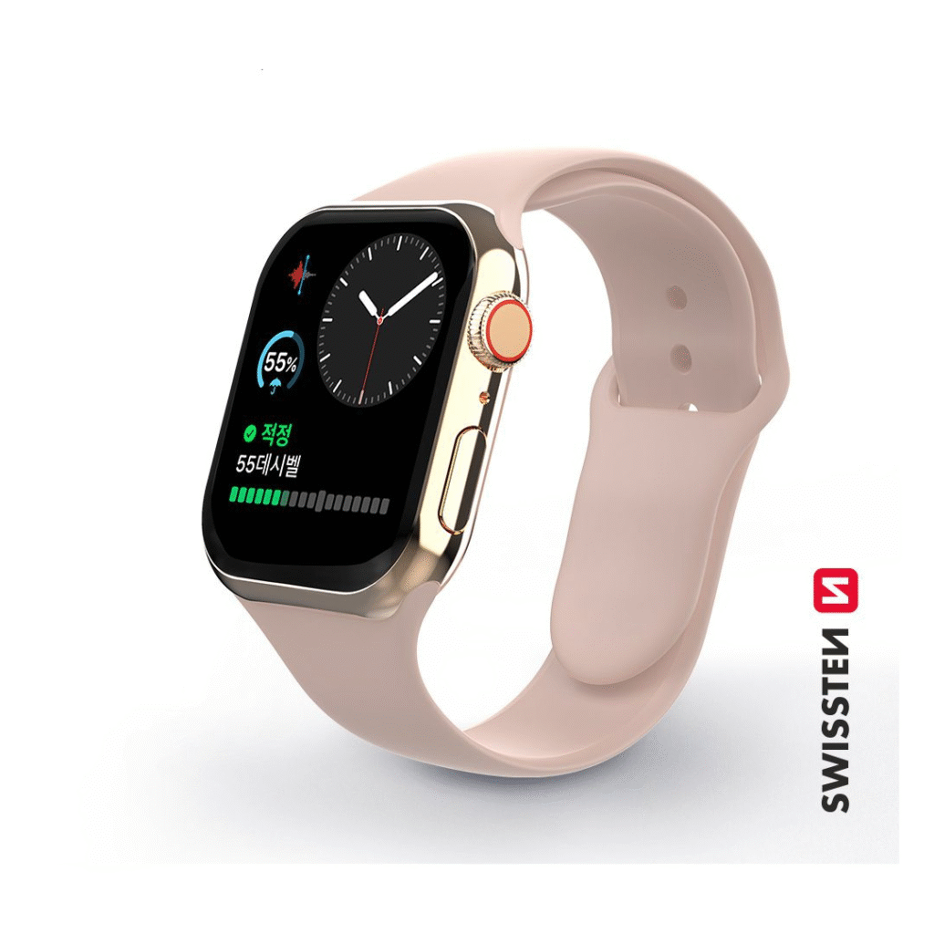 Rrip silikoni Swissten për Apple Watch 38-40mm,