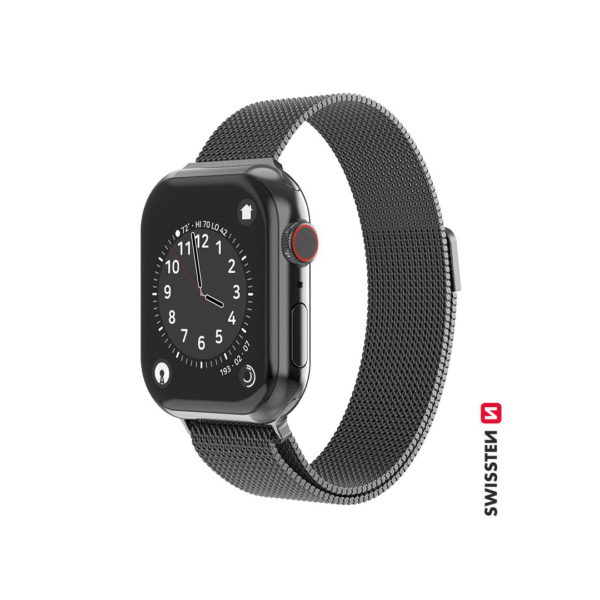 Rrip metalik rrjet Swissten për Apple Watch, 42-44 mm, - Figura 2