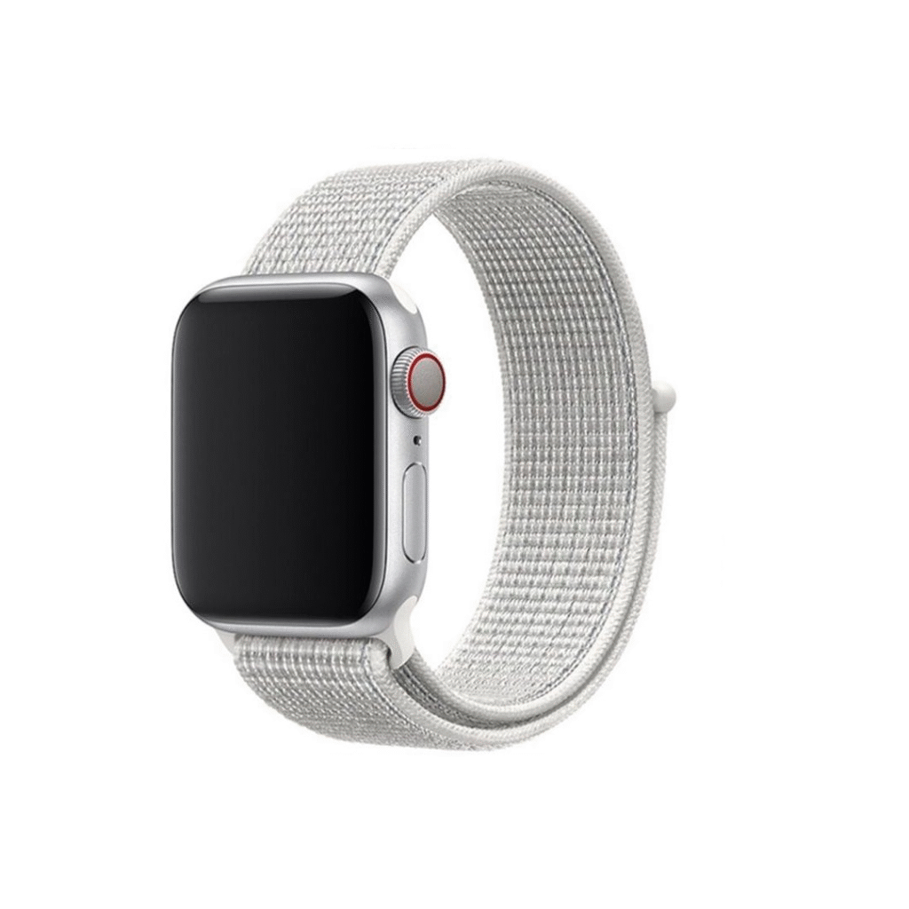Rrip SWISSTEN Nylon për Appple Watch 38 / 40 / 41 mm, i bardhë
